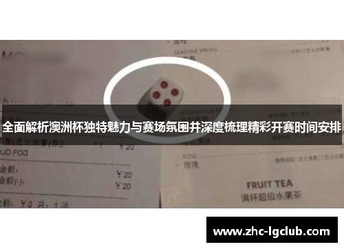 全面解析澳洲杯独特魅力与赛场氛围并深度梳理精彩开赛时间安排